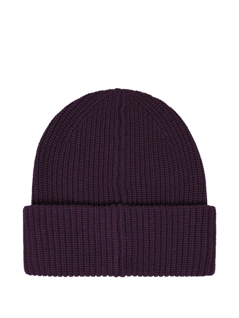 PINKO ribbed knit beanie - Purple - zdjęcie produktu nr 2