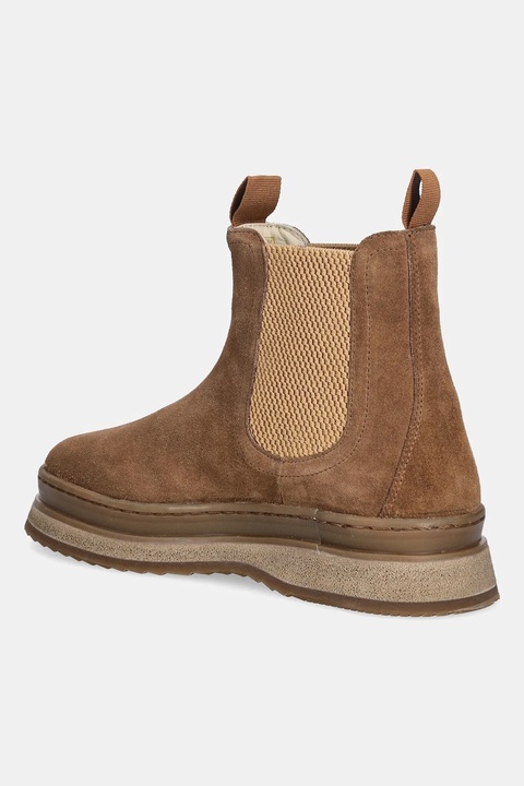 Gant sztyblety zamszowe Sistown damskie kolor brązowy na platformie 31553102 - zdjęcie produktu nr 2