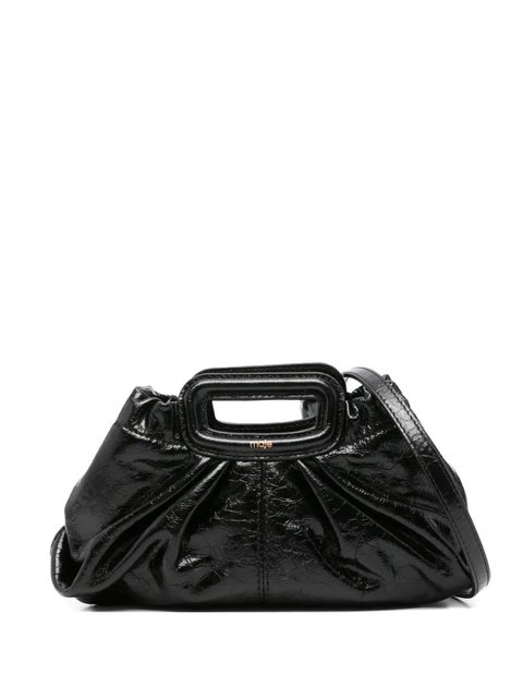 Maje crackled mini bag - Black - zdjęcie produktu nr 1