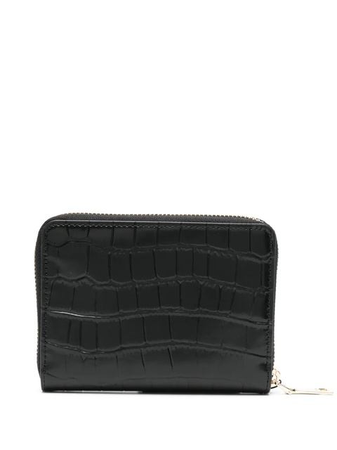 Maje crocodile-embossed leather wallet - Black - zdjęcie produktu nr 2