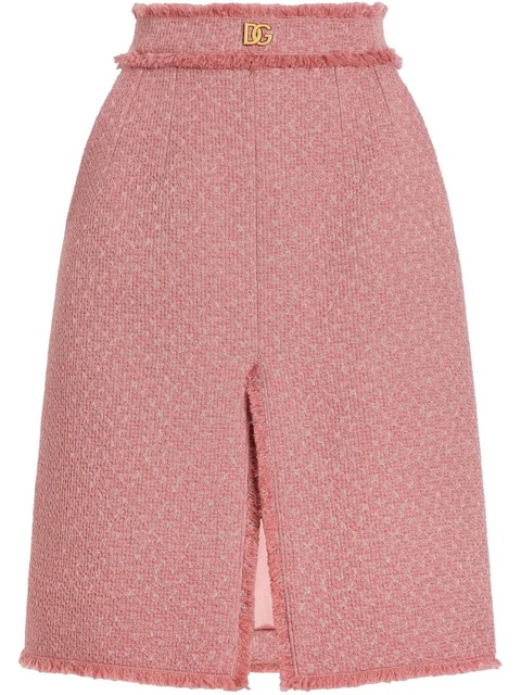 Dolce & Gabbana DNA front slit skirt - Pink - zdjęcie produktu nr 1
