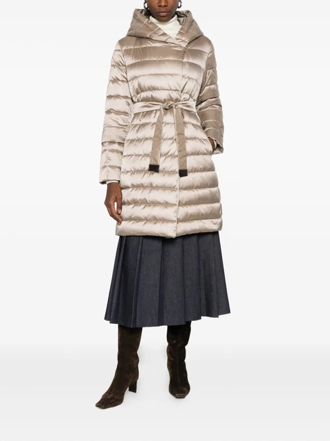 Max Mara Novef hooded coat - Brown - zdjęcie produktu nr 1