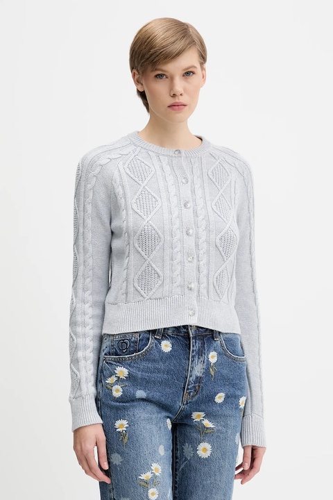 Abercrombie & Fitch kardigan damski kolor szary KI150-5308-112 - zdjęcie produktu nr 1