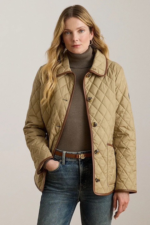 Lauren Ralph Lauren kurtka kolor beżowy przejściowa 297979533 - zdjęcie produktu nr 1