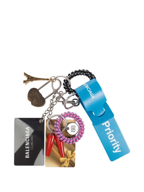 Balenciaga keychain accessory set - Black - zdjęcie produktu nr 1