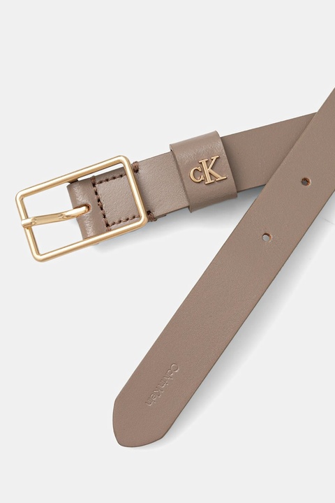 Calvin Klein pasek skórzany damski kolor beżowy LV04F7050G - zdjęcie produktu nr 2