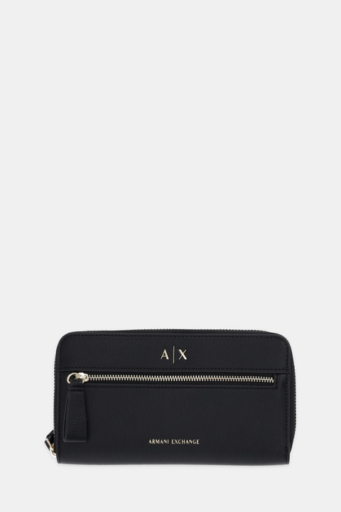 Armani Exchange portfel damski kolor czarny XW002124 AF17117 - zdjęcie produktu nr 1