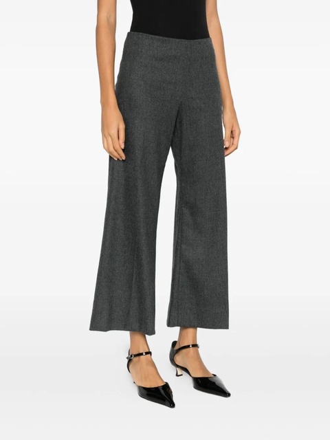 KHAITE flared cropped trousers - Grey - zdjęcie produktu nr 1