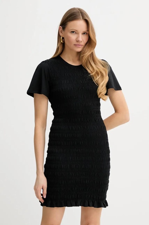 Guess sukienka CLAIRE kolor czarny mini dopasowana W5GK34 KCSA2 - zdjęcie produktu nr 1