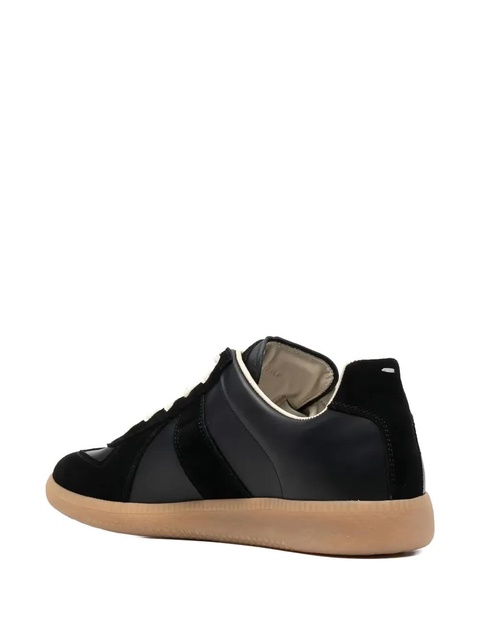 Maison Margiela Replica panelled lace-up sneakers - Black - zdjęcie produktu nr 2
