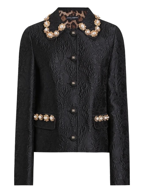 Dolce & Gabbana jacquard jacket - Black - zdjęcie produktu nr 1