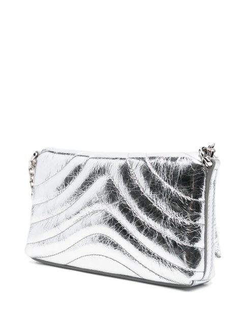 Givenchy quilted leather cross body bag - Silver - zdjęcie produktu nr 2