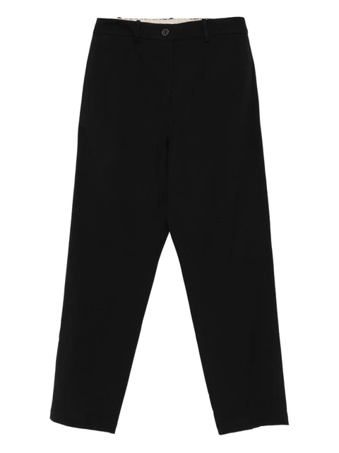 Alysi pressed-crease trousers - Black - zdjęcie produktu nr 1