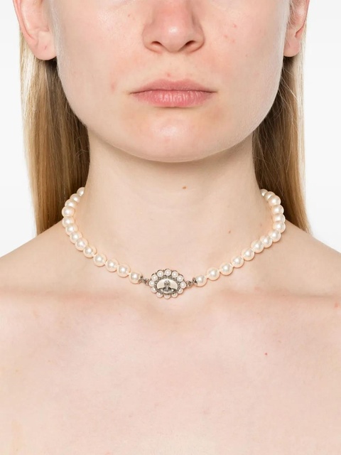 Vivienne Westwood Amaya necklace - Neutrals - zdjęcie produktu nr 2