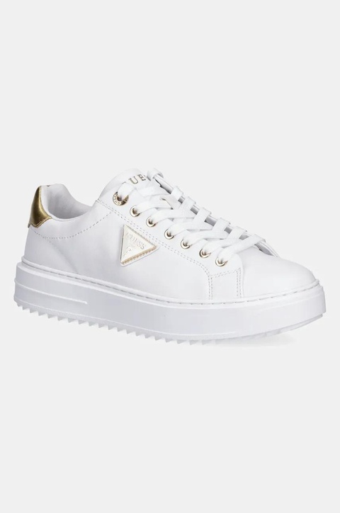 Guess sneakersy DENESA12 kolor biały FLJD12 LEA12 - zdjęcie produktu nr 1