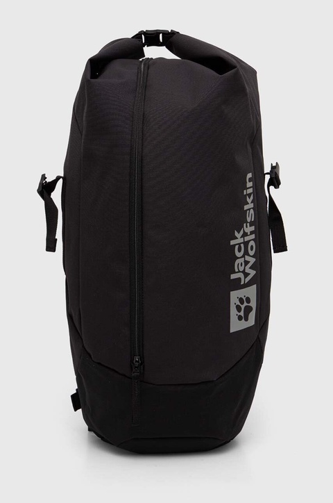 Jack Wolfskin plecak All-In Pack 30 kolor czarny duży z nadrukiem A62108 - zdjęcie produktu nr 1