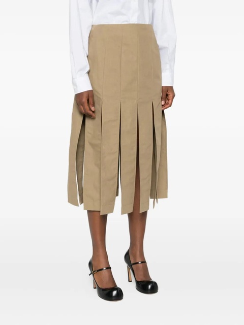 Simone Rocha multi slit skirt - Neutrals - zdjęcie produktu nr 2