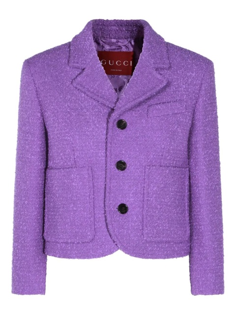 Gucci button pocket jacket - Purple - zdjęcie produktu nr 1