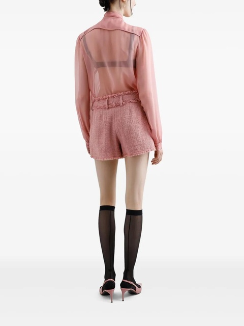Dolce & Gabbana tweed shorts - Pink - zdjęcie produktu nr 2