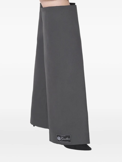 Jean Paul Gaultier elasticated-floating gaiters - Grey - zdjęcie produktu nr 2