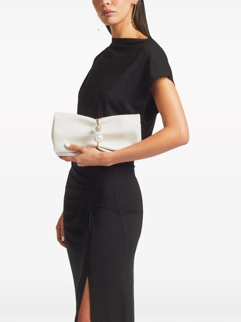 Jimmy Choo Xandra clutch - White - zdjęcie produktu nr 1