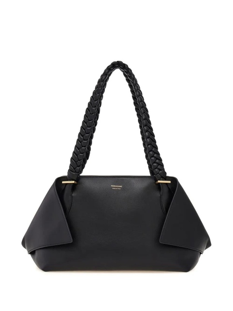 Ferragamo The Scarf shoulder bag - Black - zdjęcie produktu nr 1