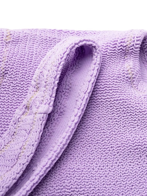 Reina Olga Ruby ribbed one-piece - Purple - zdjęcie produktu nr 2
