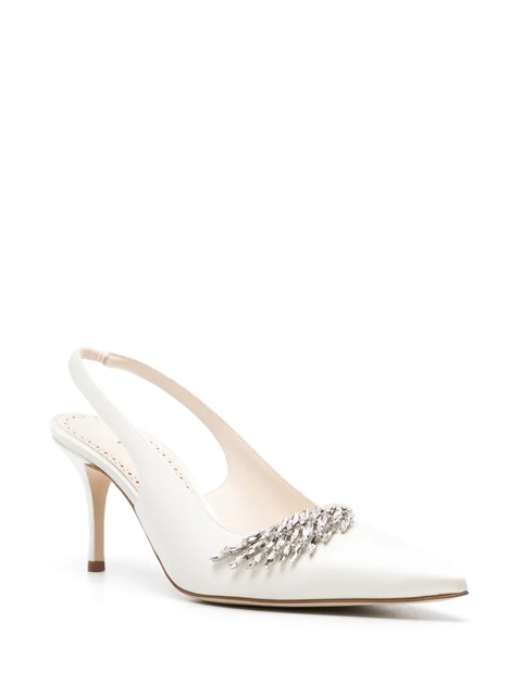 Manolo Blahnik Terala 70mm slingback pumps - Neutrals - zdjęcie produktu nr 2