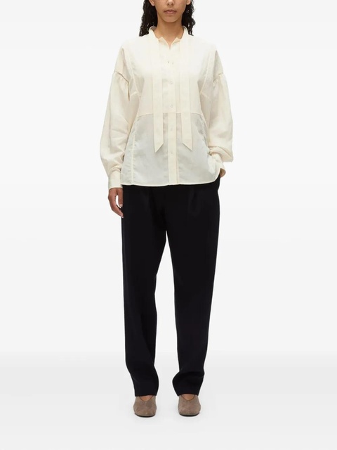 3.1 Phillip Lim tie-neck puff-sleeve shirt - White - zdjęcie produktu nr 2