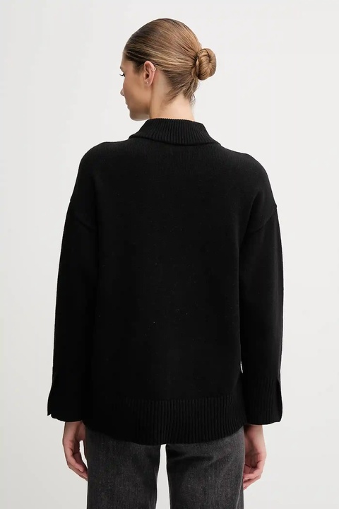 Dkny sweter damski kolor czarny lekki DJ5R0889 - zdjęcie produktu nr 2