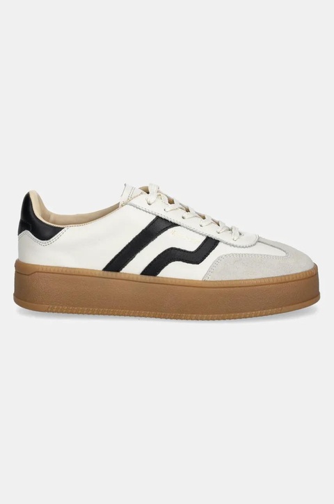 Gant sneakersy skórzane Cuzmani kolor beżowy 30533977.G020 - zdjęcie produktu nr 2