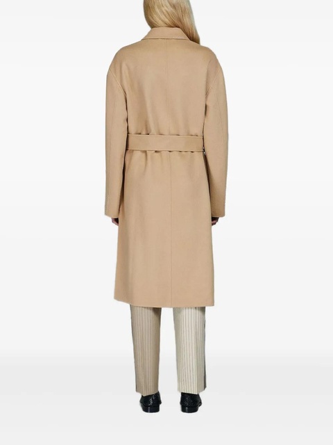 Marni belted side-split coat - Neutrals - zdjęcie produktu nr 2