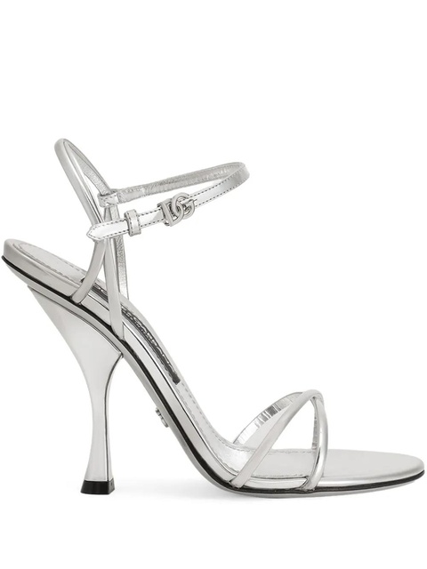 Dolce & Gabbana 105mm Keira 2.0 sandals - Silver - zdjęcie produktu nr 1