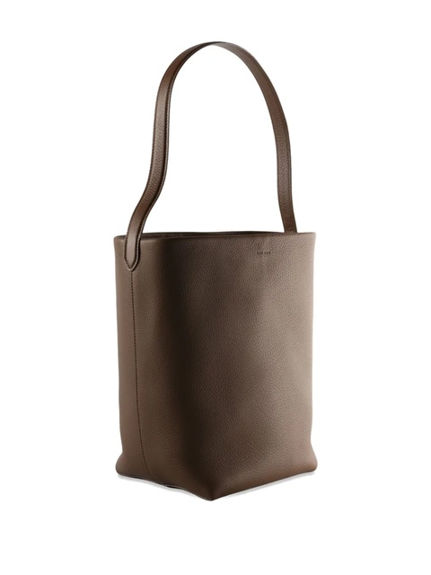 The Row medium N/S Park leather tote bag - Brown - zdjęcie produktu nr 2