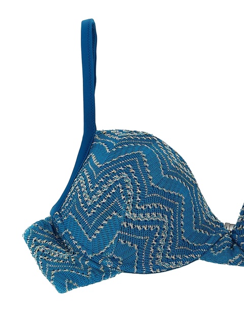 Missoni zigzag-pattern bikini - Blue - zdjęcie produktu nr 2