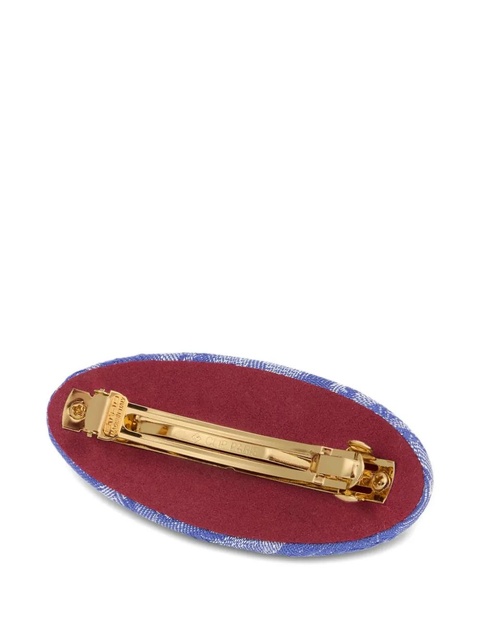 ETRO jacquard denim hair clip - Blue - zdjęcie produktu nr 2
