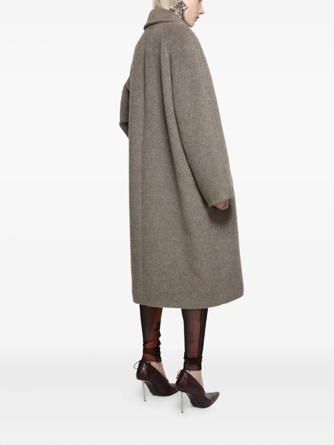 Acne Studios double-breasted wool-blend coat - Grey - zdjęcie produktu nr 2