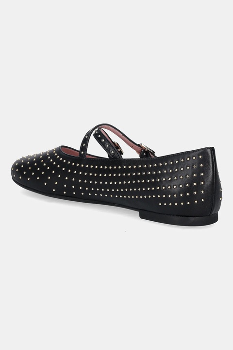 Pretty Ballerinas baleriny skórzane Nicole kolor czarny 52559_001 - zdjęcie produktu nr 2