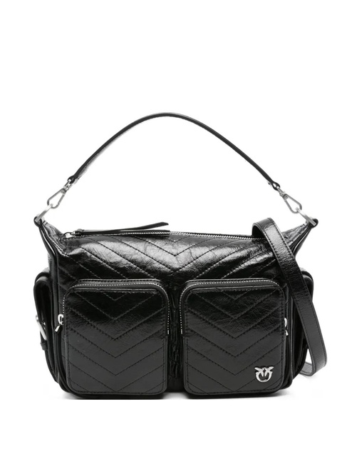 PINKO quilted pocket satchel - Black - zdjęcie produktu nr 1
