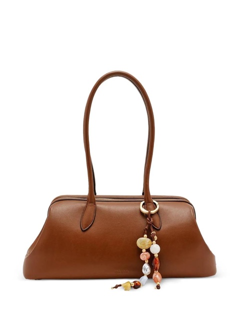 Cult Gaia Raia beaded shoulder bag - Brown - zdjęcie produktu nr 1