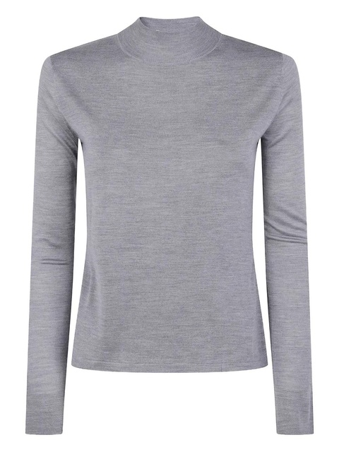Max Mara high-neck long-sleeve sweater - Grey - zdjęcie produktu nr 1