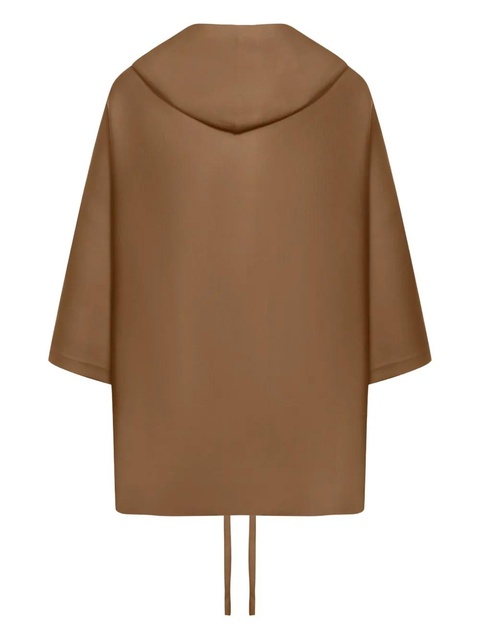 Max Mara hooded wool cardi-coat - Brown - zdjęcie produktu nr 2