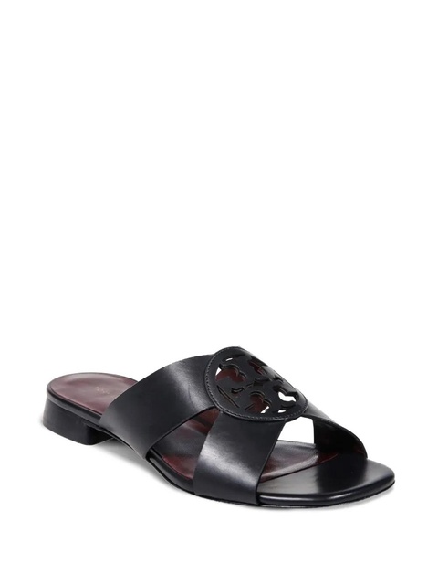 Tory Burch Miller cross-strap sandals - Black - zdjęcie produktu nr 1