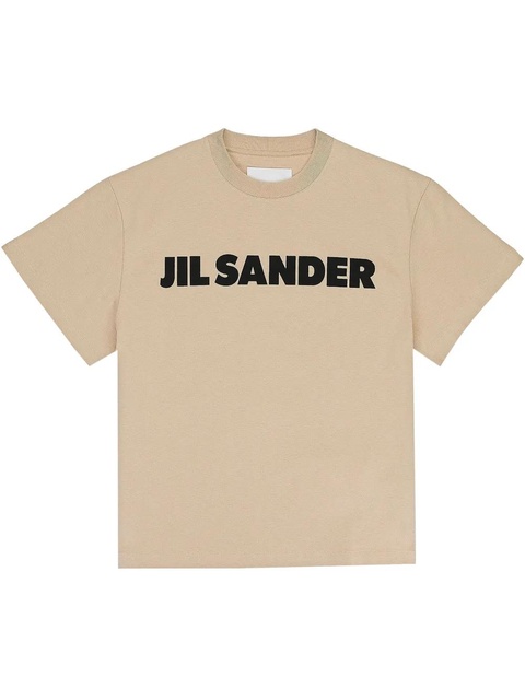 Jil Sander logo-print "Dark Sand" T-shirt - Neutrals - zdjęcie produktu nr 1