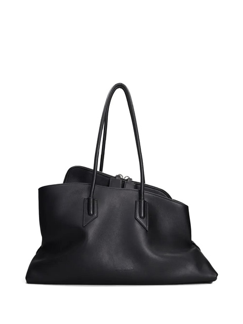 The Attico medium La Passeggiata zip tote bag - Black - zdjęcie produktu nr 1