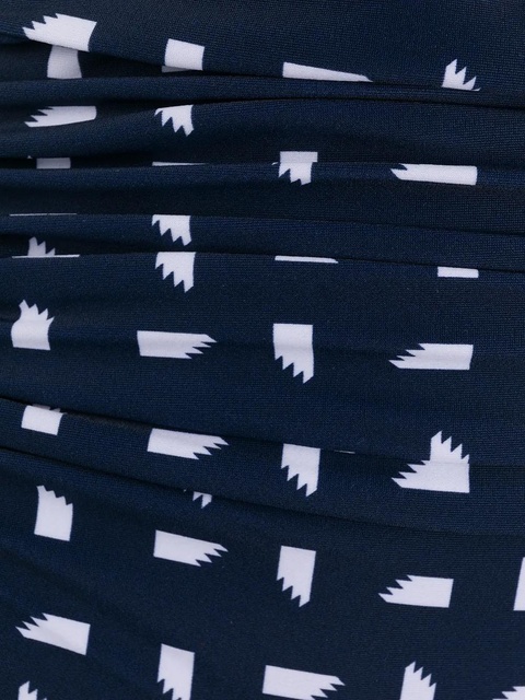 Self-Portrait high-waisted bikini bottoms - Blue - zdjęcie produktu nr 2