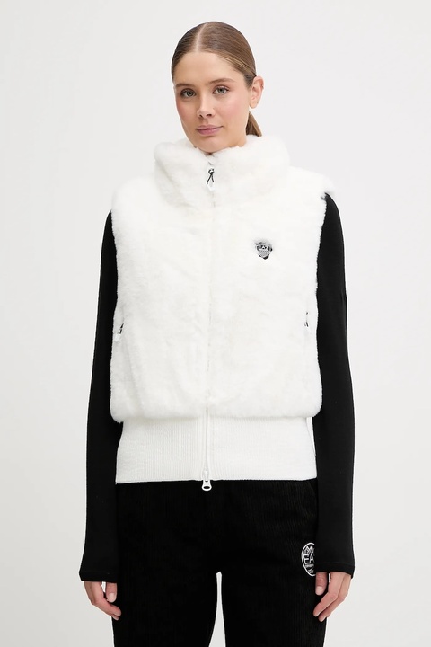 EA7 Emporio Armani bezrękawnik kolor biały przejściowy AF14797.7W000790 - zdjęcie produktu nr 1