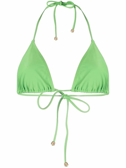 Nanushka halterneck bikini top - Green - zdjęcie produktu nr 1