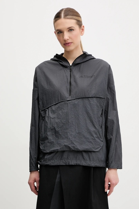 adidas TERREX kurtka outdoorowa Xploric kolor szary przejściowa JD8435 - zdjęcie produktu nr 1