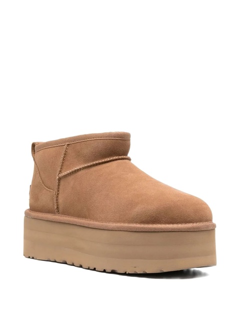 UGG Classic Ultra Mini platform boots - Brown - zdjęcie produktu nr 1